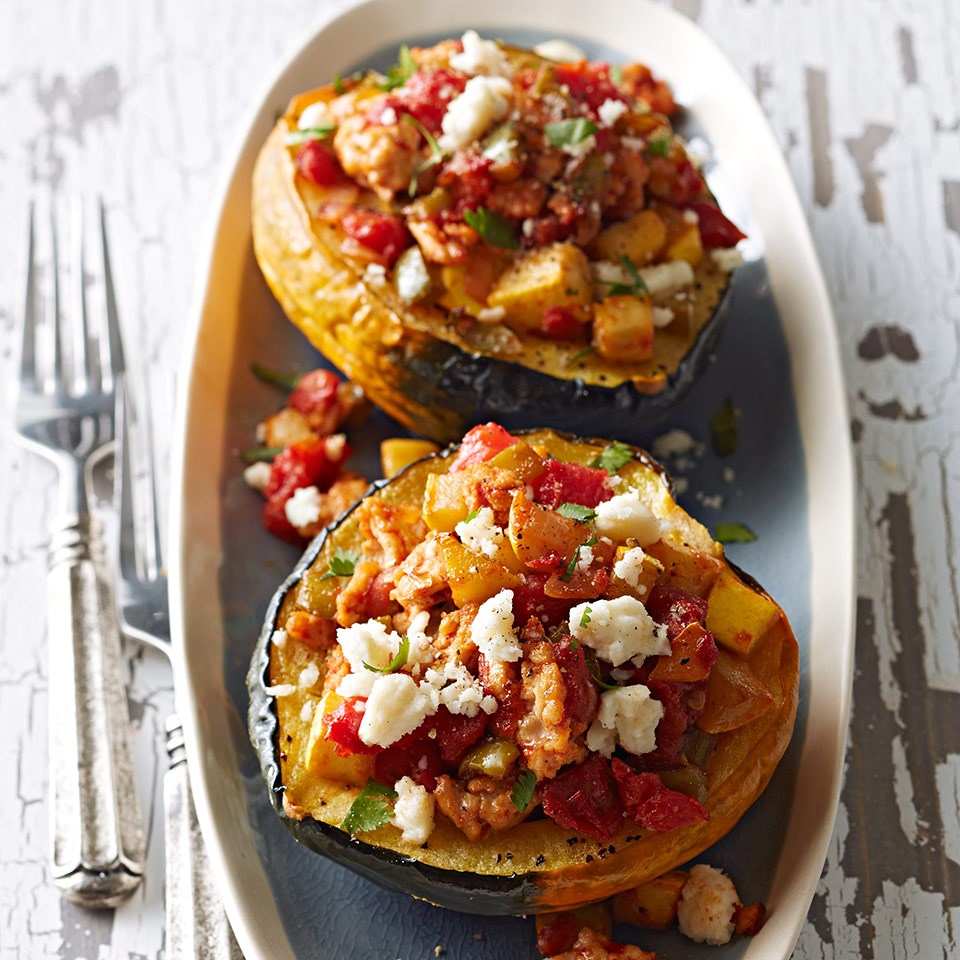 Southwestern Stuffed Acorn Squash