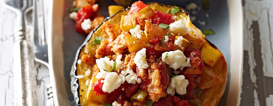 Southwestern Stuffed Acorn Squash